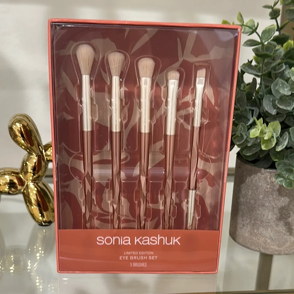 Sonia Kashuk Limited Edition Eye Brush Set - Copper and Silver
